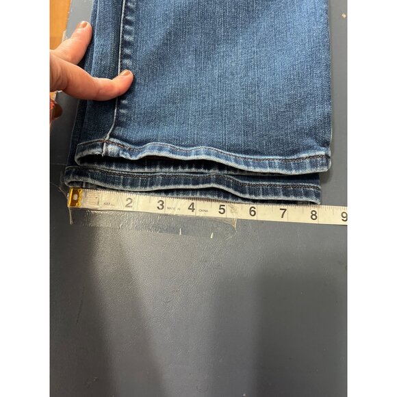 Talbots Flawless High-Rise Barely Boot Jeans Size 10 Cowgirl Western Rodeo Ranch - Picture 6 of 10